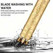 Professional Hair Trimmer For Men, Beard Trimmer Hair Clippers For Men, Cordless Rechargeable Hair Trimmer Cutting Grooming Kit, Beard Shaver Barbershop - màu đen - Xem 4