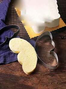 1 pièce Moule à gâteau mini de 6 pouces, outil de coupe de gâteau en forme de papillon en fil d'acier inoxydable