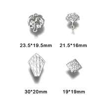 10pcs/Pack Stainless Steel Earring DIY Kit With Butterfly Earring Stopper, Multi-Design Earrings Accessories - Steel - View 8