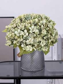 1/3/80 pièces Bouquet de fleurs d'hortensia artificielles de 32 cm pour la décoration de la pièce, du jardin extérieur, du mariage, de la fête, du centre de table de la maison et du salon, des plantes artificielles, de la décoration de vase de table, du balcon, du mur, du bureau à domicile, de la décoration de festival, de la décoration de table à manger, de la décoration de ferme pour Noël, de la décoration de table de cuisine, de la décoration hivernale de la maison, de la décoration d'Halloween, de la décoration de Noël, des cadeaux d'anniversaire