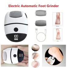 Electric Foot Grinder, Automatic Mini For Removing Dead Skin And Calluses, Foot Repair Machine Rechargeable 500mAh - Black - View 13