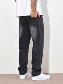 Black Casual Jeans For Teen Boys - Black - View 5