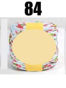 1/3 件 T 恤纱线,机织面料针织纱线,用于钩编和编织包、靠垫、玩偶、手工艺品钩编项目 - 彩色 - 查看 71