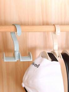 1 件多功能围巾、领带、皮带衣架，颜色随机，包含衣架和收纳 - 彩色 - 查看 7