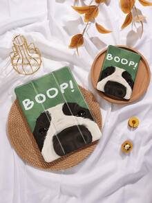 Kingsung 狗狗图案平板电脑保护套,兼容 iPad 9.7/10.2/10.5/10.9/12.9/Pro 11(第十代)、Galaxy Tab S6 Lite 10.4 英寸、Kindle Paperwhite(第十二代,2024 年)、Kindle(第十一代,2022 年)、Kobo Clara Color,柔软防震,带智能支架/自动唤醒/睡眠功能 - 彩色 - 查看 9