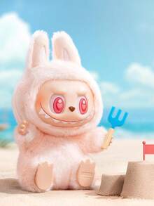 Pop Mart 100% 正品 THEMONSTERS 坐姿派对毛绒盲盒 - 密封神秘盒 - 随机密封收藏品（仅此一盒）