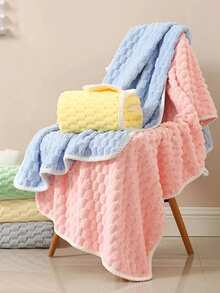 Toalla de baño de felpa tipo nube extra grande, toalla de ducha absorbente para el hogar, dormitorio, hotel - Multicolor - Ver 5