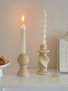 Ästhetischer gotischer Kerzenhalter, vintage bronzefarbenes Blumenmuster, minimalistischer antiker Dekor für Thanksgiving & Weihnachten, Raumdekoration, Geschenke