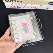 A8/A6/A7/M5 双扣活页夹封面、透明活页夹、DIY 替换套笔记本、收集书籍整理器 - 彩色 - 查看 2