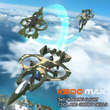 AXNEN K500 MAX 四轴无人机，特技飞行，360°翻转，气压定高，自动悬停，避障，易于操控的滑翔机，适合初学者 - 万圣节/圣诞节礼物