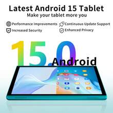 Coopers Android 15 Tablet, 10.1 Inch WIFI Tablet PC, 3GB RAM, 32GB ROM, Support 1TB Expandable, Quad-Core, 2.4G+5G WiFi, Dual Band WiFi6, HD IPS Screen, 2MP + 5MP Dual Camera, 1280 * 800 IPS HD Touch Screen, 6000mAh Battery, Support Widevine L1(No Adapter) ﻿ - Green - View 5