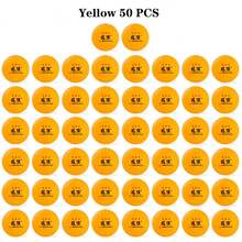 10pcs/20pcs/50pcs ABS Material White/Yellow 40+ Ping Pong Balls, New Durable Training & Competition Standard, Super Elastic