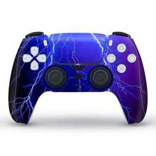 ملصق وحدة تحكم P5 قطعة واحدة، مقاوم للخدش، زخرفي لوحدة التحكم الرقمية والقرص، قابل للتطبيق على جميع أجهزة التحكم P5 (وحدة التحكم في الألعاب غير مشمولة)