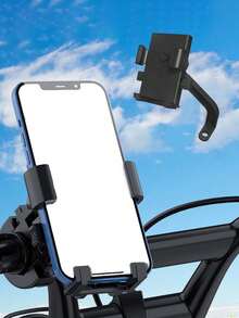 1 件电动自行车/摩托车车把手机支架，快速锁定手机导航支架 - 彩色 - 查看 10