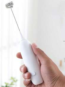 Milk Frother, Household Electric Milk Frother, Coffee Stirrer, Milk Lid Mixer, Automatic Handheld Milk Frother - Multicolor - View 8