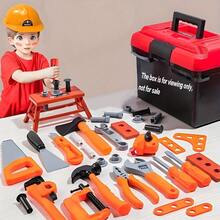 38 Sets Of Maifip Fake Pretend Play Tool Kits, Various Color Plastic Repair Tools, Educational Toys, Which Can Enhance Thinking And Practical Skills.