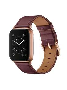 Compatible With Apple Watch Bands, Successful Business Women's Band, Soft & Comfortable Leather Strap, Compatible With Apple Watch Ultra 3/2/1 Series S10/S9/S8/S7/S6/S5/S4/S3/S2/S1, 38mm/40mm/41mm/42mm/44mm/45mm/46mm/49mm, Great Gift For Her