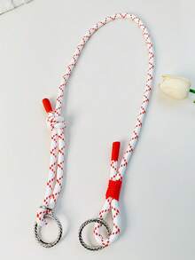 1pc Adjustable Nylon Minimalist Double Ring Strap Versatile Women Shoulder Strap For Tote Bag Y2K