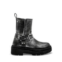 Women Mid-Calf Boots - Grey - View 2
