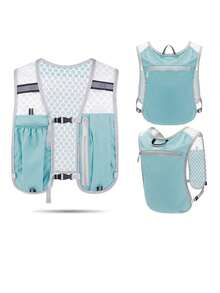 多功能徒步跑步背心背包 - 透气徒步登山骑行运动包，大容量旅行包，男女皆宜，是跑步徒步旅行的必备单品 - 彩色 - 查看 12