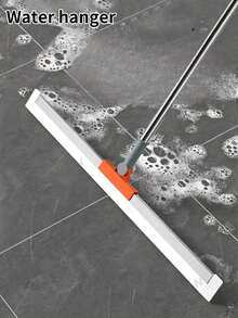 1 件高效窗户清洁刮刀 Bominstore 可伸缩地板洗涤器杆玻璃刮水器适用于窗户家庭清洁、卧室清洁和家庭清洁 - 彩色 - 查看 1