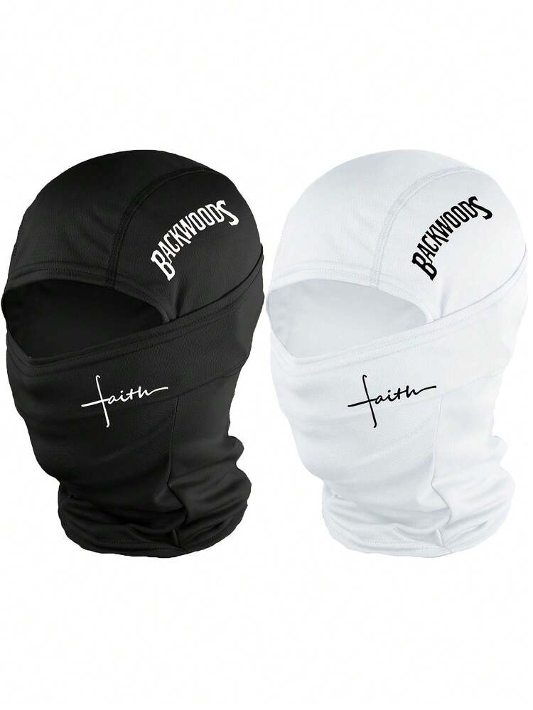 1/2 chiếc Mặt nạ trùm đầu in hình Balaclava Unisex, thoáng khí cho các môn thể thao ngoài trời, thích hợp cho các chuyến đi chơi hàng ngày, đi bộ đường dài, câu cá, đi làm - phong cách A - Xem 12