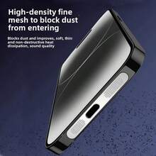 5pcs Premium Metal Dustproof Nets For IPhone 17Pro/17Ari/14/15 Series - Integrated Dust Protection Film, Anti-Dust Stickers With Mesh Design, Compatible With IPhone 15/15 Pro/15 Pro Max/15 Plus & 14/14 Plus/14 Pro/14 Pro Max/13/13 Pro/13 Pro Max/12/12 Pro/12 Pro Max