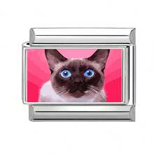 (Unassembled Product) 1 Pc DIY Creative Jewelry Accessories, Cartoon Cat Dog Animal Element DIY Bracelet Necklace Ring Anklet, Fashionable Exquisite Cute Handmade Modular Bracelet - M292313 - View 14