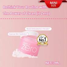 Sữa rửa mặt Banila Co. Clean It Zero Classic Cleansing Balm, màu hồng, 7ml [Kích thước nhỏ] - Hồng - Xem 3