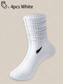 40 pièces/30 pièces/24 pièces Chaussettes de sport confortables unisexes, convenant aux sports et à l'entraînement, chaussettes longues pour femmes, port décontracté et professionnel, antibactériennes, douces, noires et blanches, résistantes aux odeurs, absorbantes, douces et légères, convenant à l'automne/hiver, 20 pièces/10 pièces/8 pièces/6 pièces/4 pièces/2 pièces