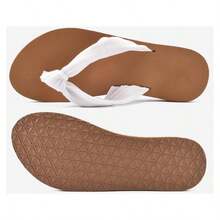 Flip Flops For Women, Yoga Mat Sandals For Women, Comfortable Summer Beach Walking  Cushion Sandals,Fashion Flat Sandals Suitable For Dress Slip On Indoor Outdoor,Brown Sandals