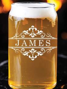 Vasos de cerveza personalizados de 16 onzas, vasos de cerveza personalizados, artículos esenciales para el bar en casa, regalos para fiestas de boda, regalos para padrinos de boda, utensilios de bar para despedida de soltero