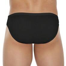 Zorba Slip Cotton Briefs 772 - Black - View 3