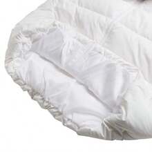 Adidas 男士棉质填充 ESS 3S P D HD J 连帽羽绒服，短款，舒适连帽外套，羽绒含量：80%