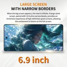 Unlocked S25 Ultra 5G Smartphone, 7.3 Inches, 3+64GB, Snapdragon 8 3, New Fast Android Phone, 2025 Generation, GSM, Blue - S25U-Bạc-4+64GB - Xem 4
