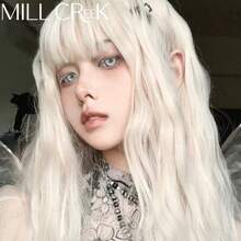 MILLCREEK Mill Creek 双镜片装年抛彩色隐形眼镜，采用软性材质，直径14.5毫米，适用于摄影、Cosplay、节庆活动等场景。 - 淺藍色 - 查看 6