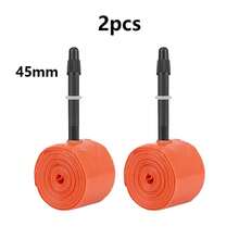 28g Ultra-leichter Fahrrad-Schlauch, TPU-Material, leichter Fahrrad-Schlauch mit französischem Ventil, geeignet für Rennrad, kompatibel mit Felge, Scheibenbremse, Reifen