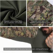 Men's Tactical Polo Shirts Short Sleeve Athletic Golf Outdoor Lightweight Performance Sports Shirt-2025 - Light Khaki - View 6