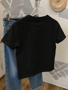 Women T-Shirts - Black - View 2