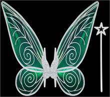 Quescu Fairy Wings For Adults,Butterfly Wings For Girls,Angel Wings,Fairy Costume For Women Halloween Dress Up Party Favor (Silver),18556348 - 銀色 - 查看 1