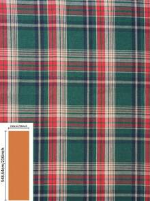 1pc Green Plaid Woven Fabric, Soft & Durable Vintage American Style Fabric, Suitable For DIY Dresses, Skirts, Tops, Jackets, Bags, Clothing, Home Decor, Curtains, Tablecloths, Sofa Covers, Pillows, Christmas Decorations, All Seasons - Green - View 10