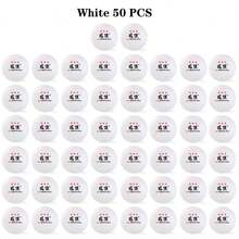 10pcs/20pcs/50pcs ABS Material White/Yellow 40+ Ping Pong Balls, New Durable Training & Competition Standard, Super Elastic