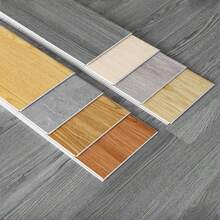  10pcs 50x15cm Peel And Stick Floor Tile, Self Adhesive Plank Flooring Wood Grain Look Tile Sticker For Bedroom, Living Room, Kitchen, RV - 51x15cm - View 5