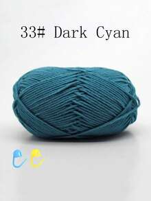 1/3pcs 50g 4-Ply Crochet Yarn, Crochet Yarn With Stitch Markers, Crochet Kit For Beginners, Multi-Pack Knitting Yarn, Premium Acrylic Yarn, Soft Yarn For Crochet, DIY Crafts, Scarves (Accessory Color Random) - Multicolor - View 67