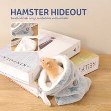 ITANDME Zuckerbeutler Bett Zuckerbeutler Versteck Hamster Versteck Zuckerbeutler Bindungstasche Bindungstasche Tragen Kleine Haustier Transporttasche, Rennmaus Reisetasche Zuckerbeutler Bindungstasche Kleine Haustier Transporttasche Kuschler für Gleiter, Ratte, Hamster Hamster Kleine Taschentiere