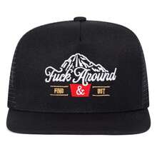 1Piece Men Letter Mountain Embroidered Hip Hop Hat Mesh Hat Outdoor Adjustable Sunscreen Leisure Hat Spring Autumn Travel Tourism Beach Vacation - 彩色 - 查看 4