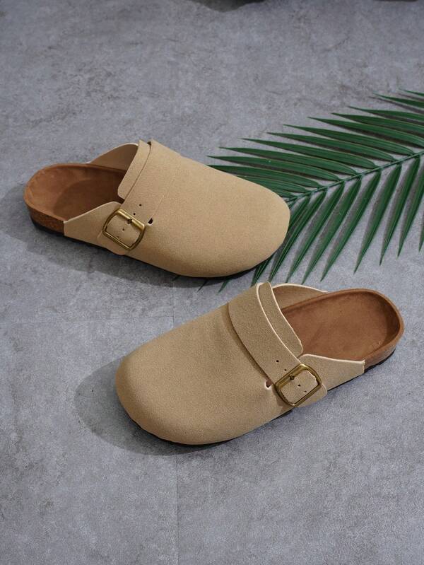 Neue Mode Frauen Mule Schuhe, vielseitig, minimalistisch, lässig, bequem, leichtes Schlüpfen Design, in Übergrößen erhältlich, ideal für lässige Träger