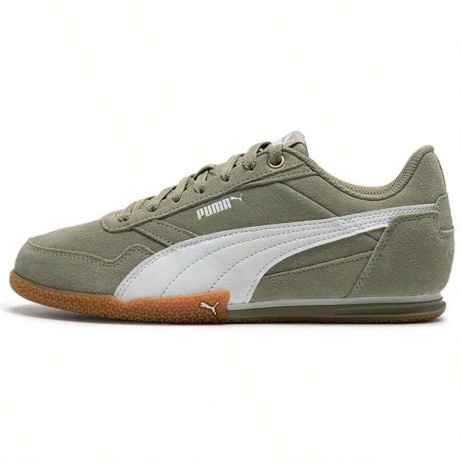Puma 女士休闲运动鞋BELLA DONNA SD,舒适轻便户外日常运动休闲鞋402673-05 - 淡綠色-彪馬白 - 查看 1