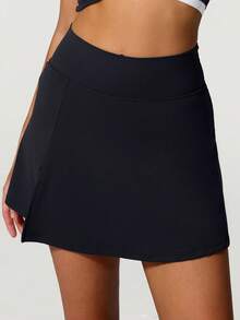 MASKERT Tennis Skirt "Women's Sports Half Skirt Tennis Golf Skirt Outdoor Sports Half Skirt Anti Glare Sportswear Comfortable And Skin Friendly
