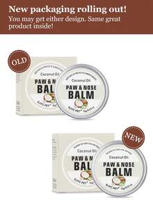 GJYC PET Natural Dog Paw And Nose Balm With Coconut Oil - Protects Paws From Hot Pavement, For Dry Paws & Nose, Moisturizer For Cracked Paws, With Natural Coconut Fragrance For Cats & Dogs, 0.53 Oz(15g) - White - View 9